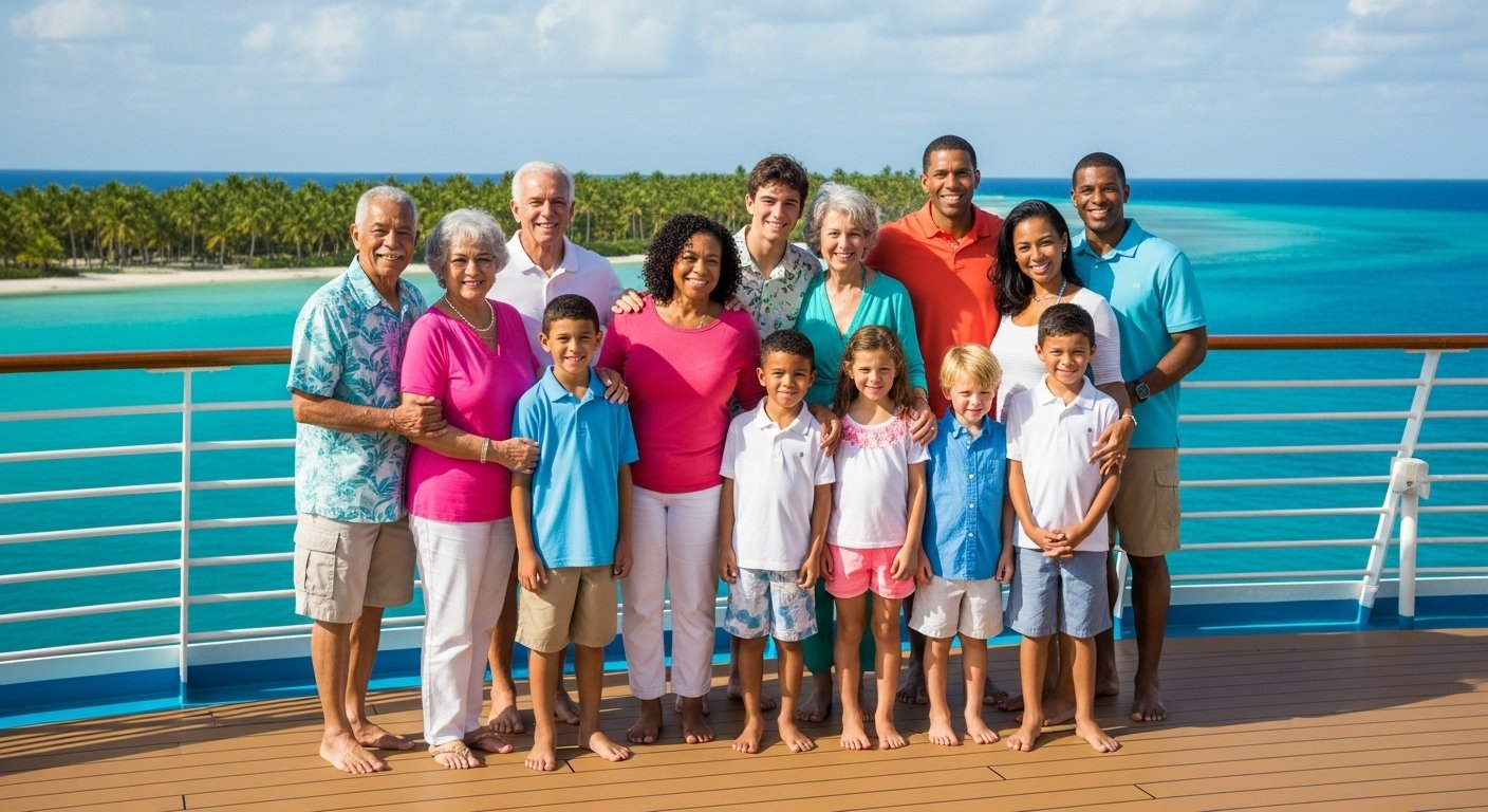 The best vacations for multi-generational families often include a cruise ship that offers something for everyone.